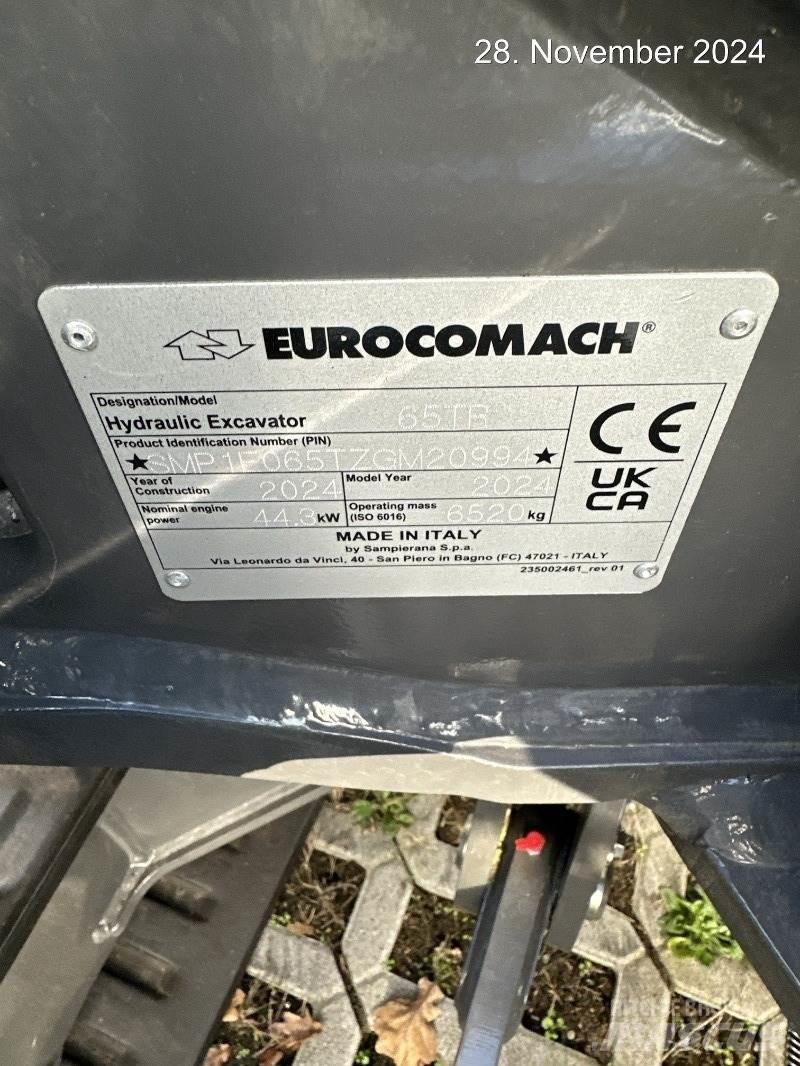 Eurocomach 65TR Мини-экскаваторы