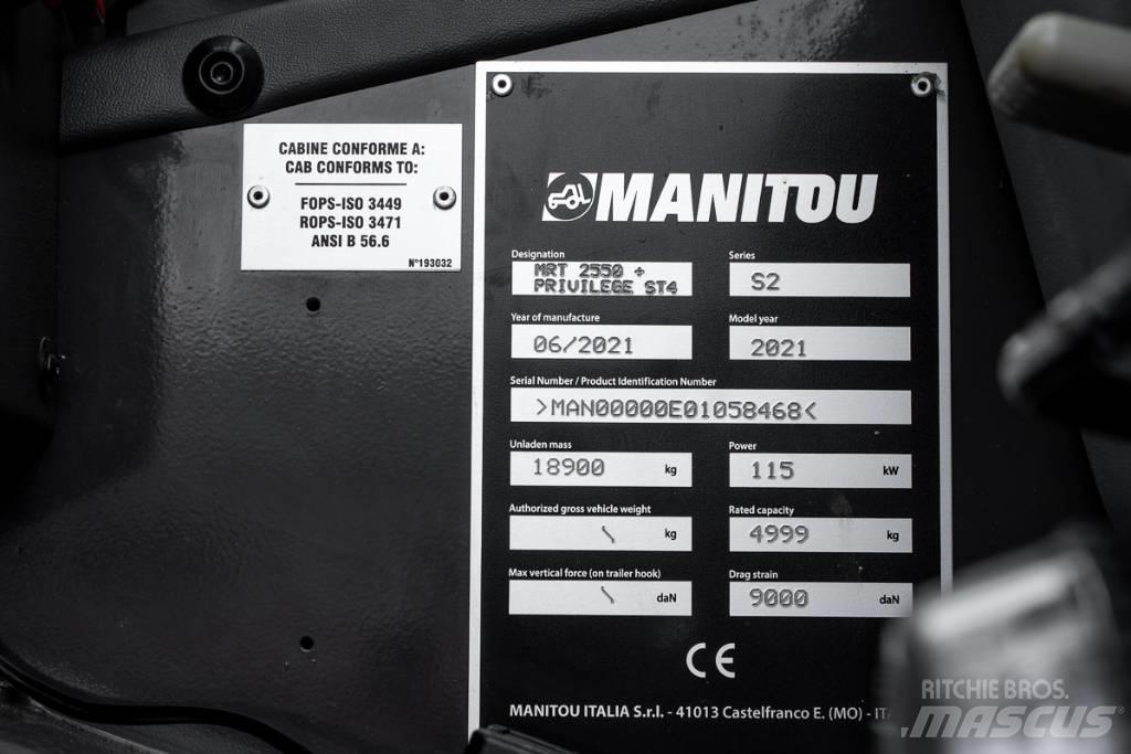Manitou MRT 2550+ Телескопические погрузчики