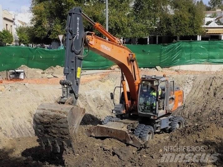 Hitachi ZX 210 W Колёсные экскаваторы