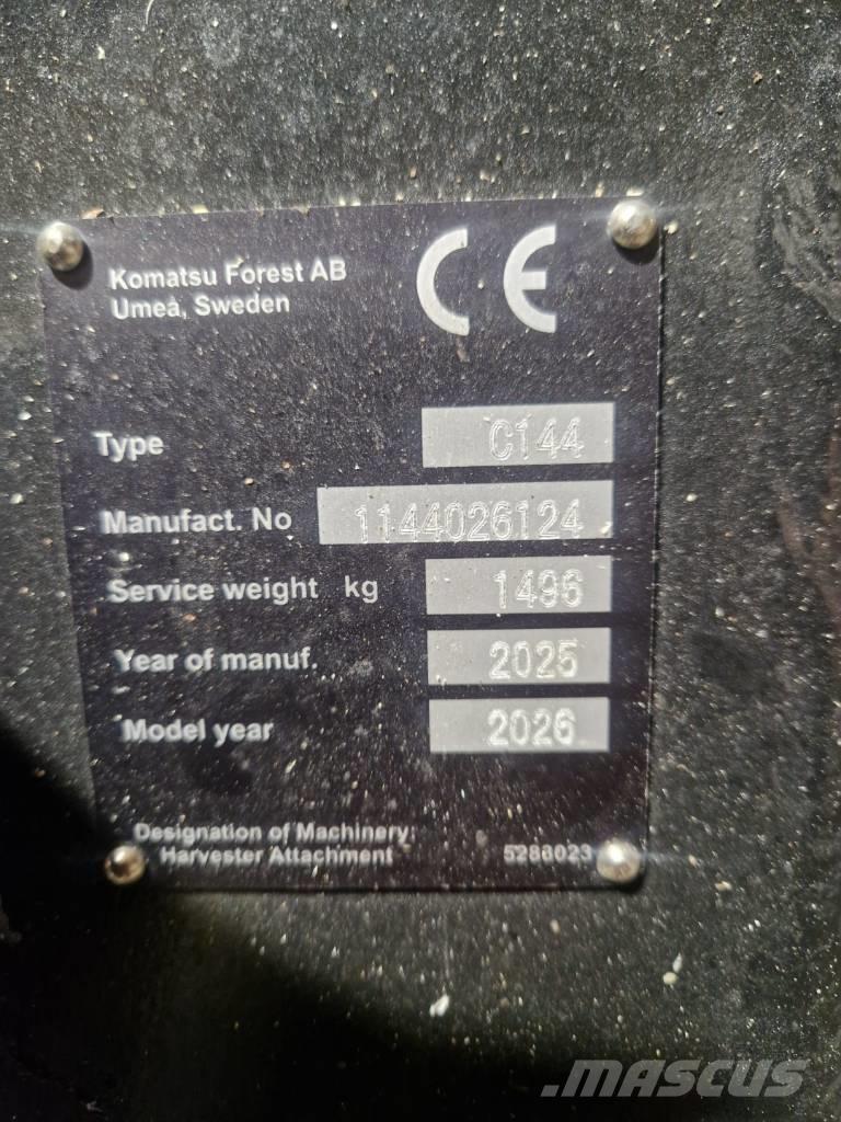 Komatsu C 144 Харвестерные головки