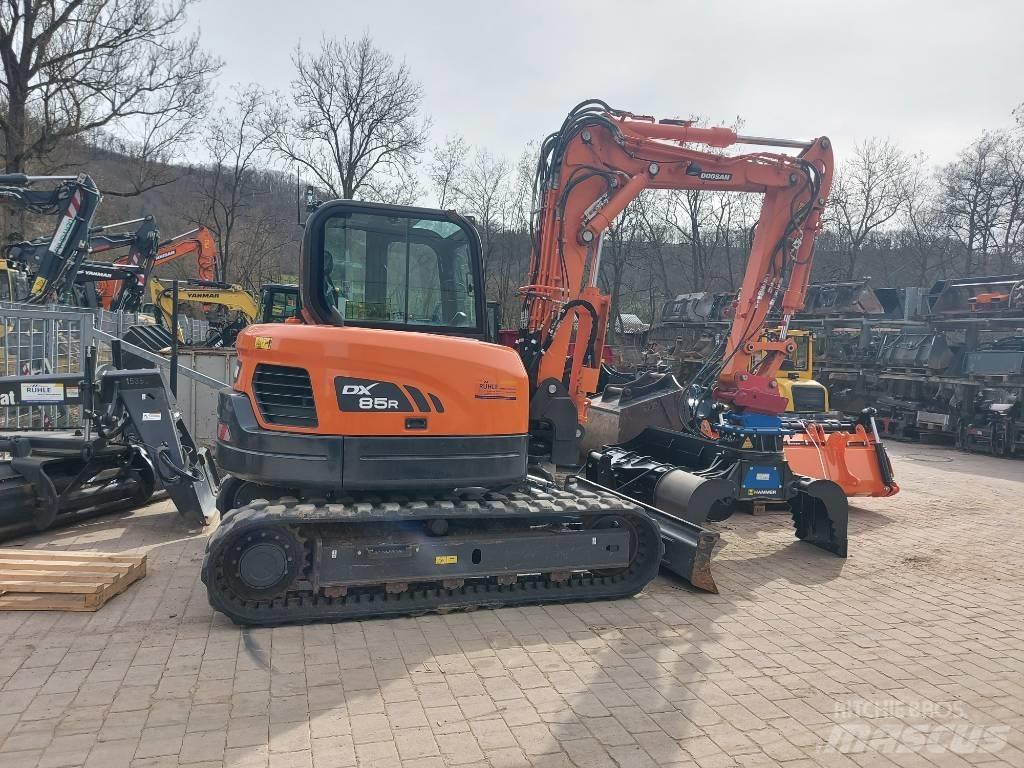 Doosan DX 85 R-3 Малые экскаваторы 7т-12т