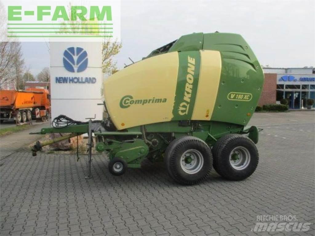 Krone v180 xc Тюковые пресс-подборщики