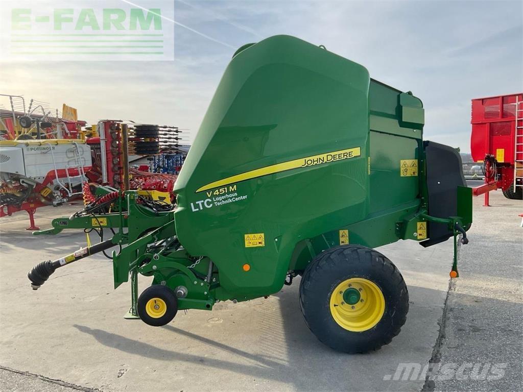 John Deere V451 M Тюковые пресс-подборщики