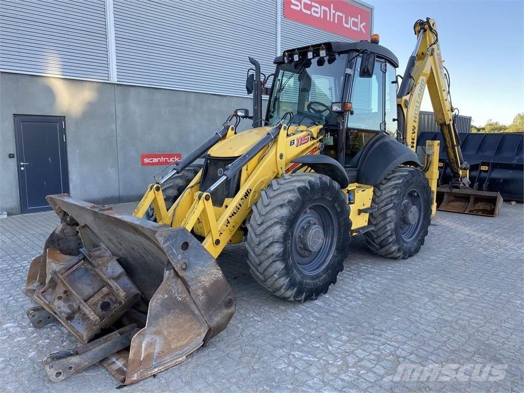 New Holland LB115 Экскаваторы-погрузчики