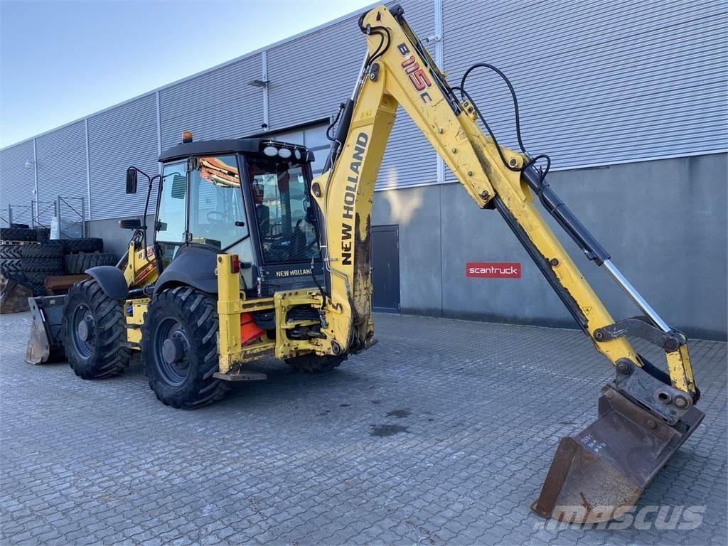 New Holland LB115 Экскаваторы-погрузчики