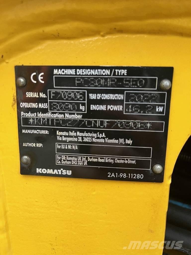 Komatsu PC80MR-5E0 Малые экскаваторы 7т-12т