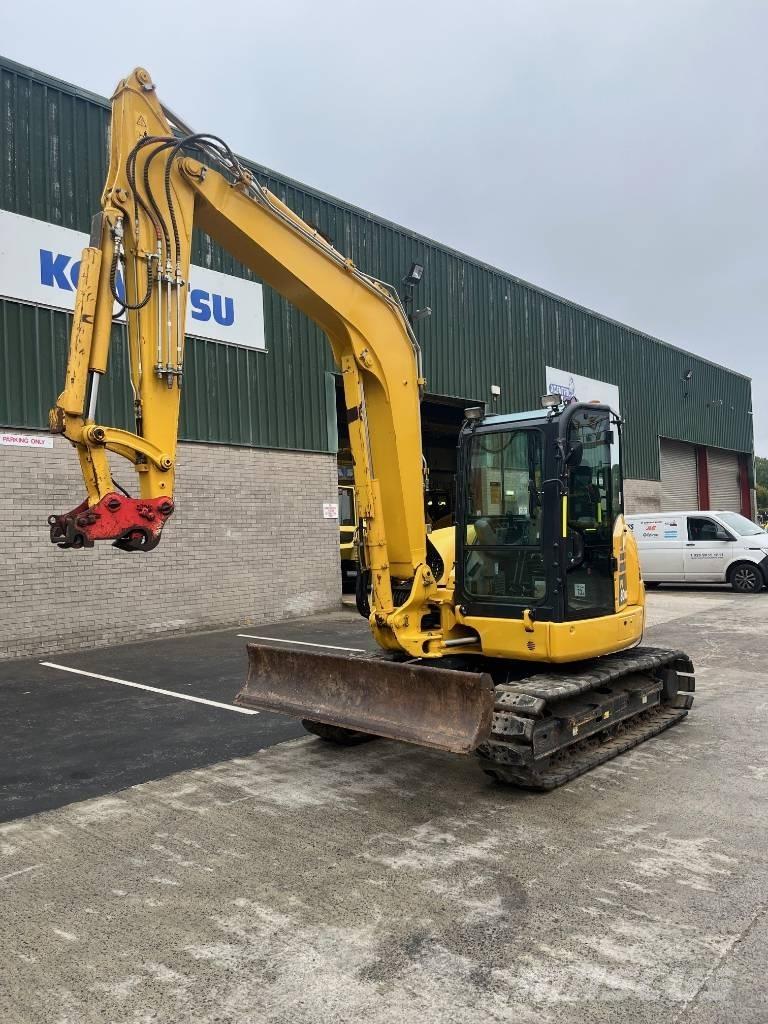 Komatsu PC80MR-5E0 Малые экскаваторы 7т-12т