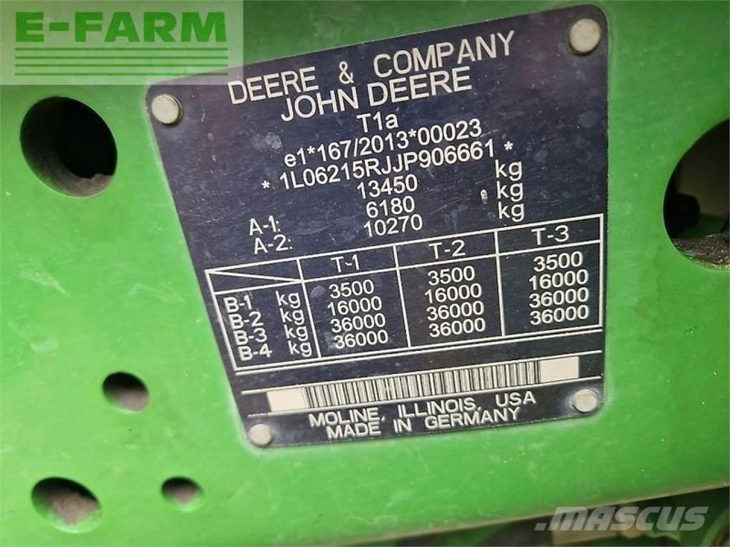 John Deere 6215r Трактора