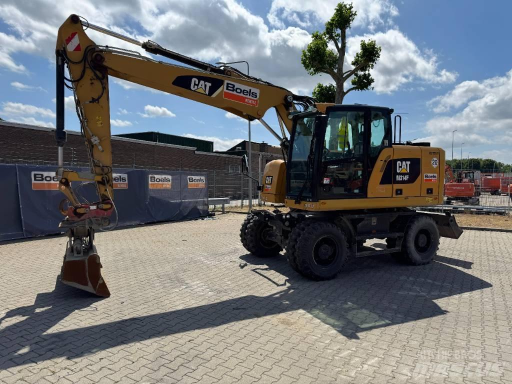 CAT M314F Колёсные экскаваторы