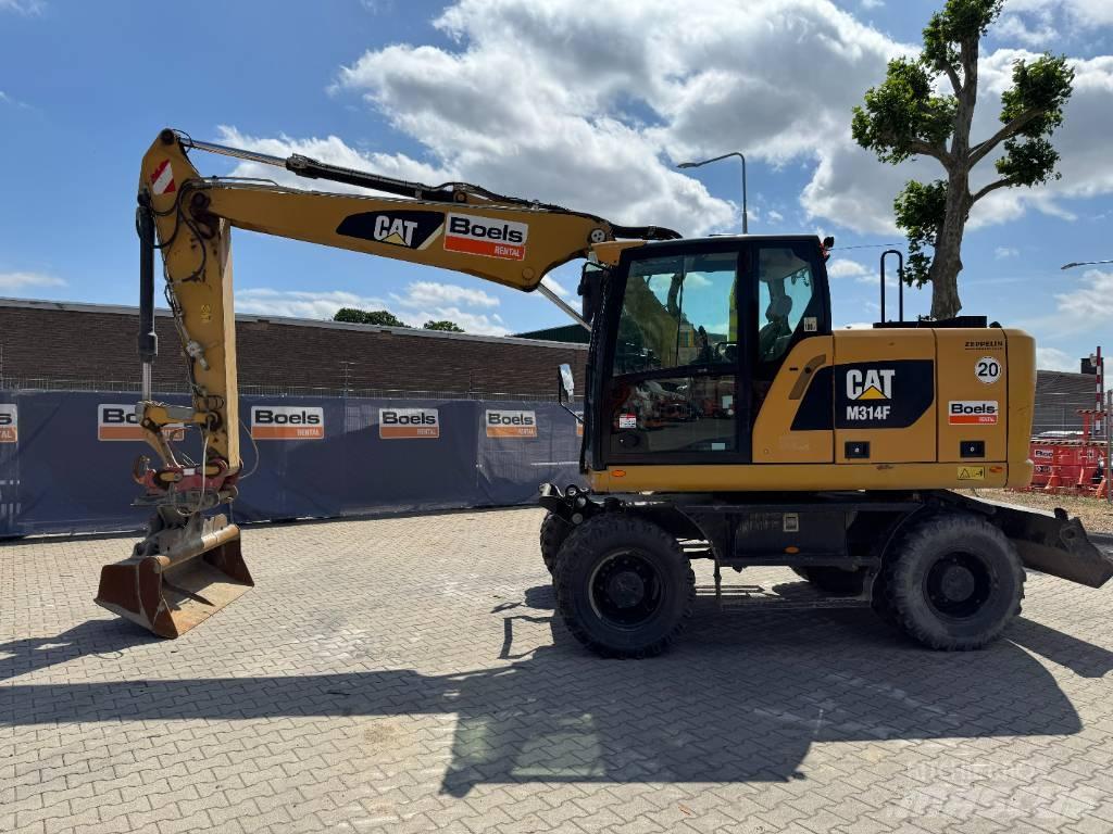 CAT M314F Колёсные экскаваторы