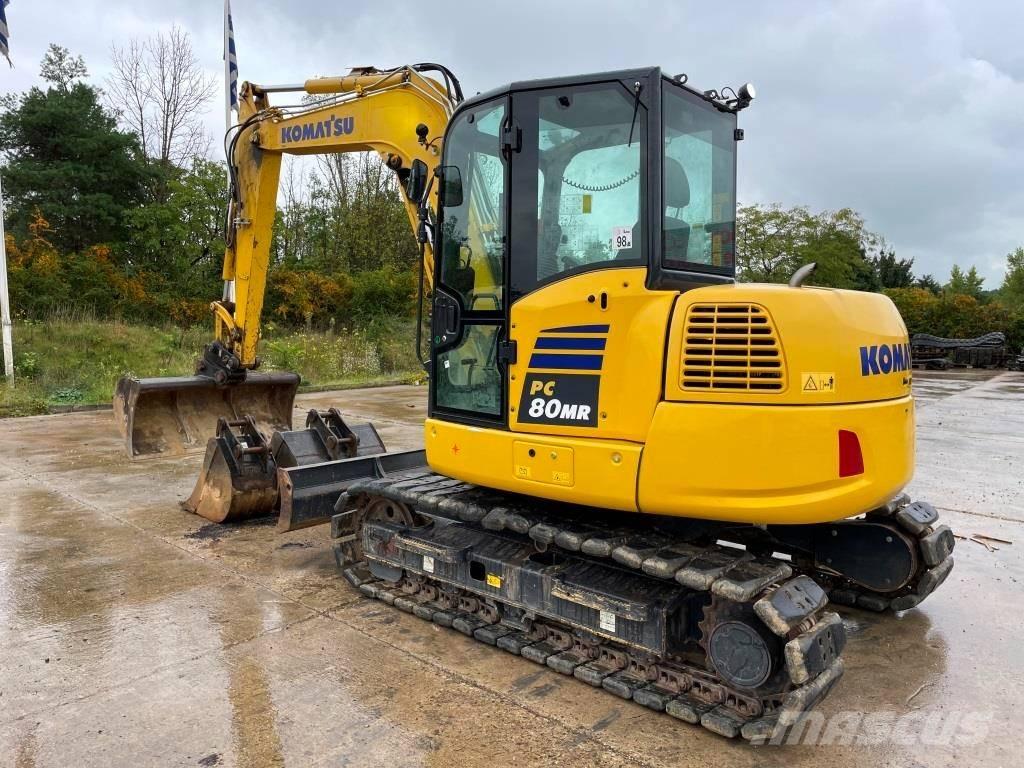 Komatsu PC 80MR-5E0 Малые экскаваторы 7т-12т