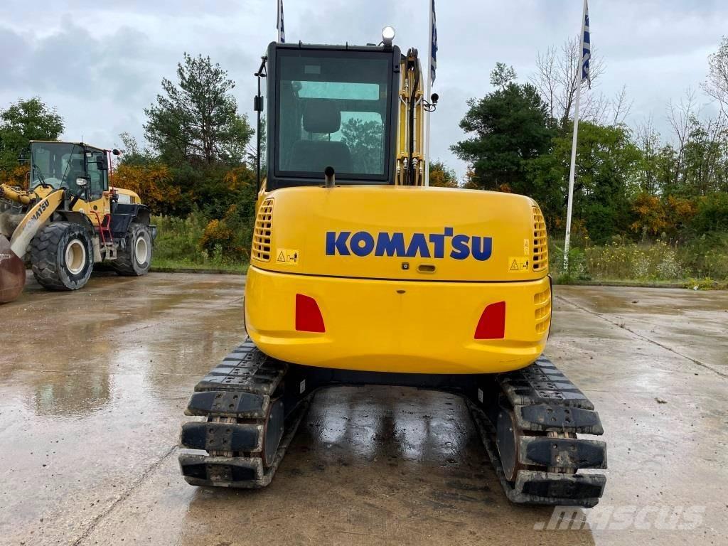 Komatsu PC 80MR-5E0 Малые экскаваторы 7т-12т