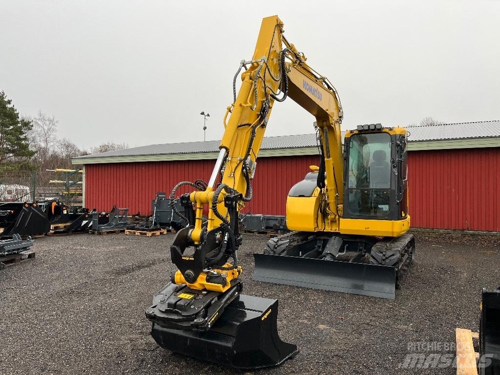 Komatsu PC78US-11 Малые экскаваторы 7т-12т