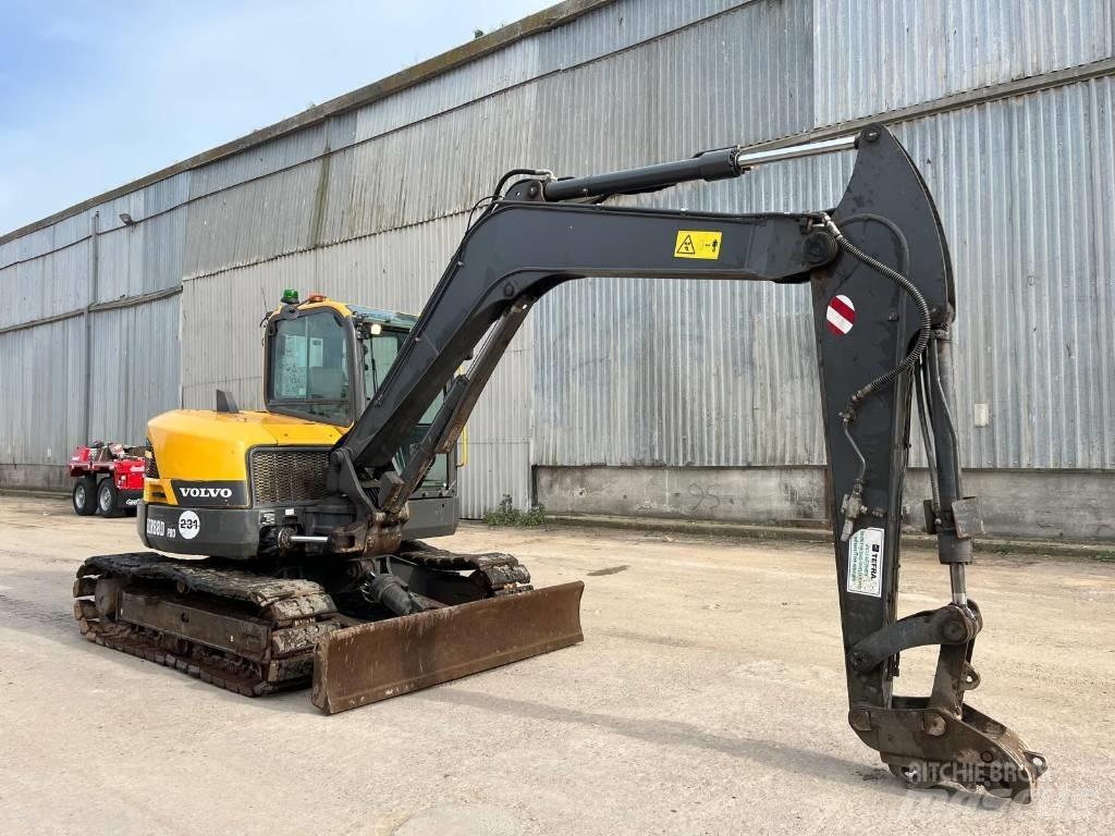 Volvo ECR 88 D Малые экскаваторы 7т-12т