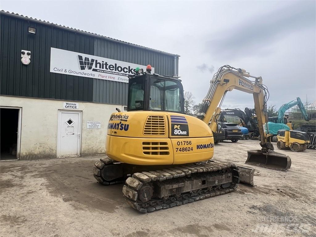 Komatsu PC 80 MR Малые экскаваторы 7т-12т