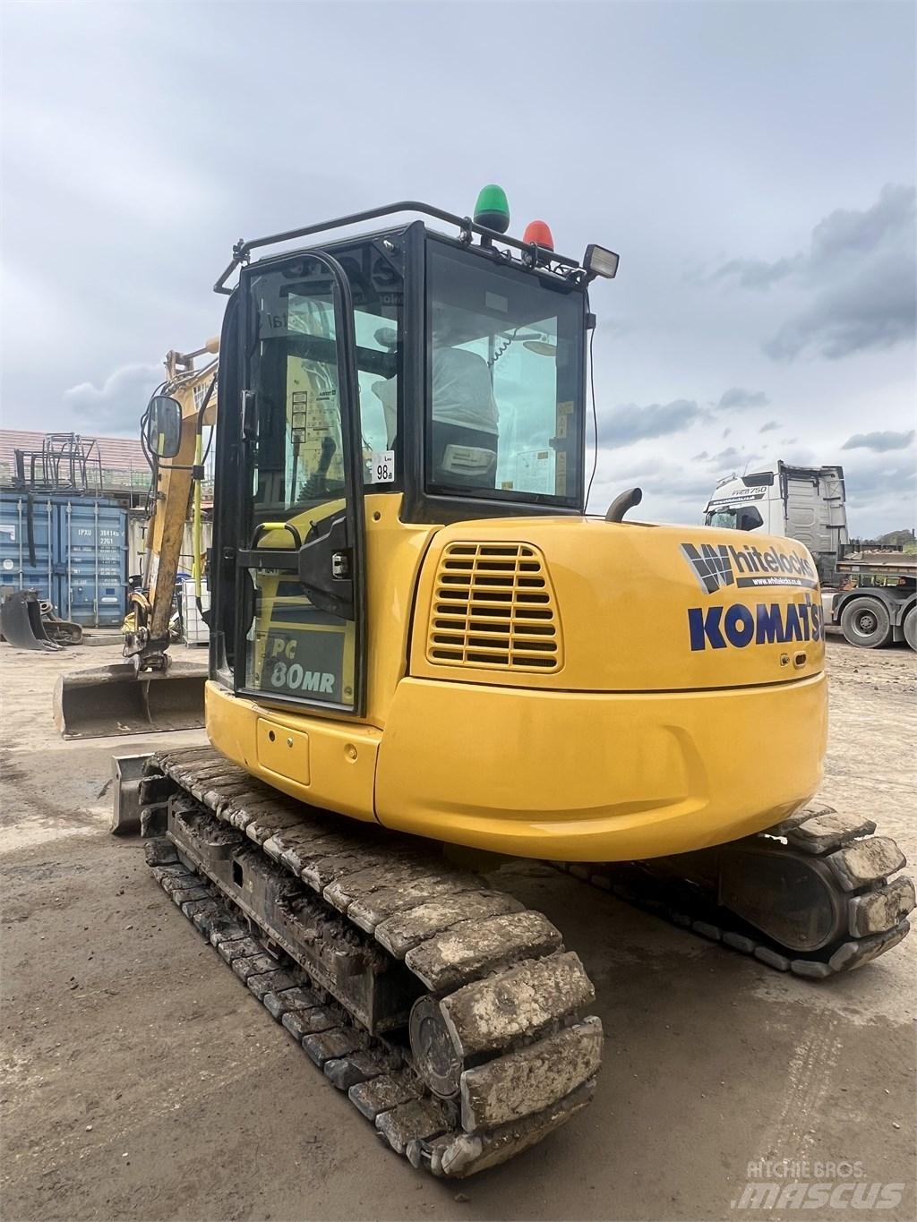 Komatsu PC 80 MR Малые экскаваторы 7т-12т