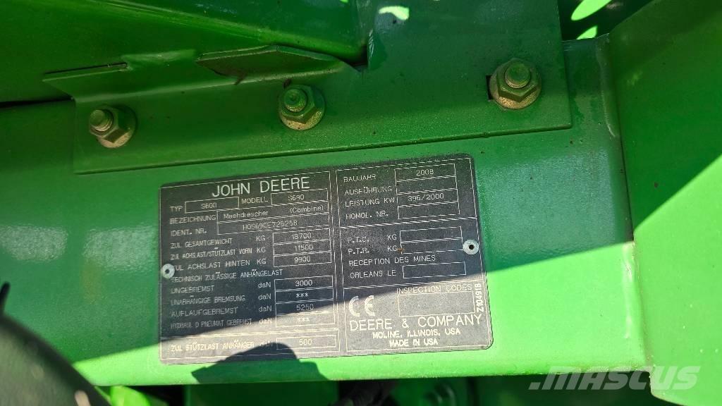 John Deere S 690 i Зерноуборочные комбайны