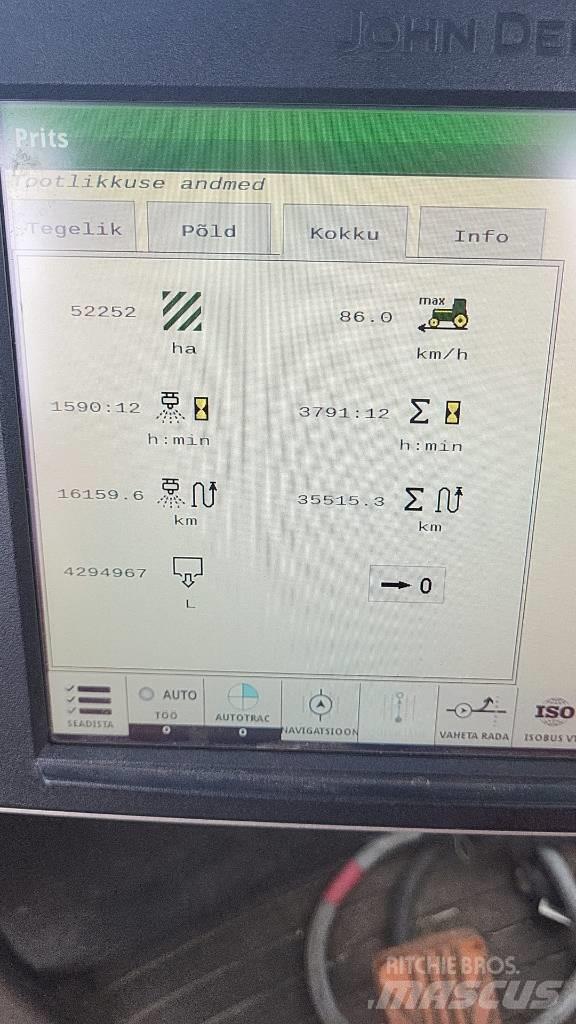 John Deere 962 i Прицепные опрыскиватели