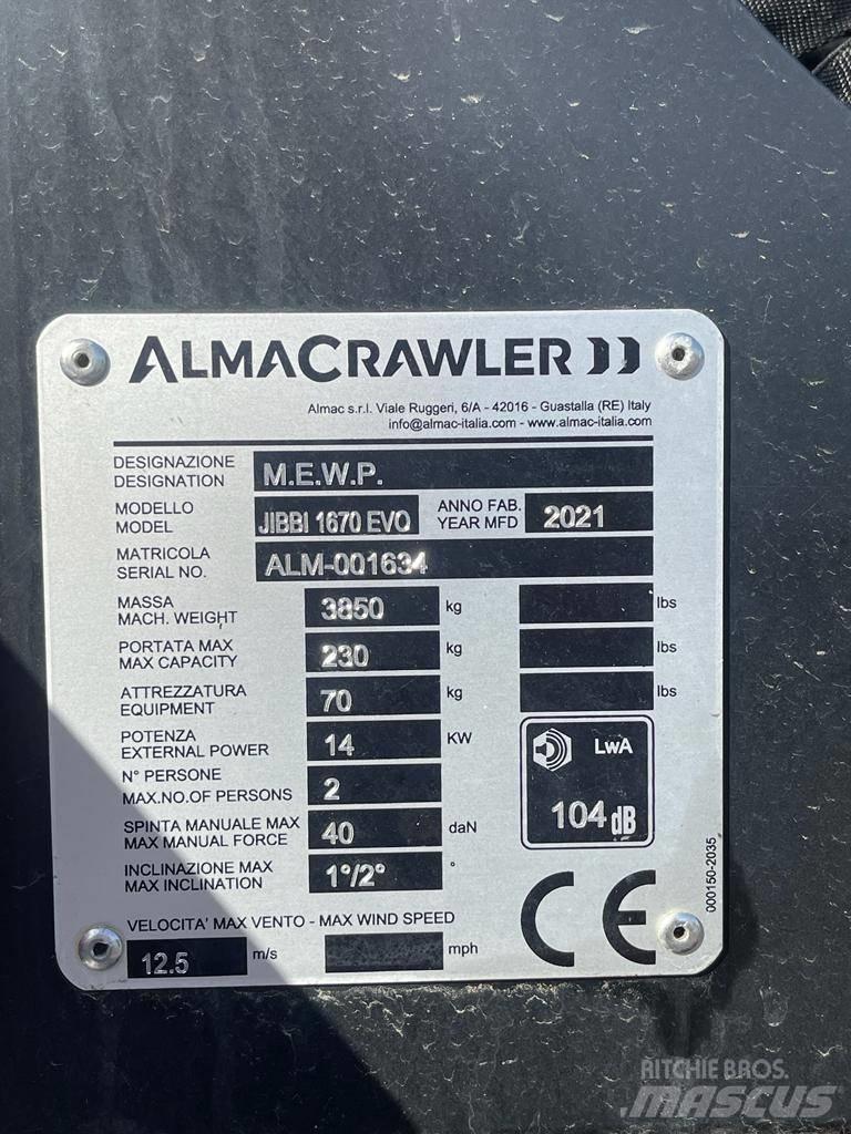 Almac Jibbi 1670 evo Разные подъемники и вышки