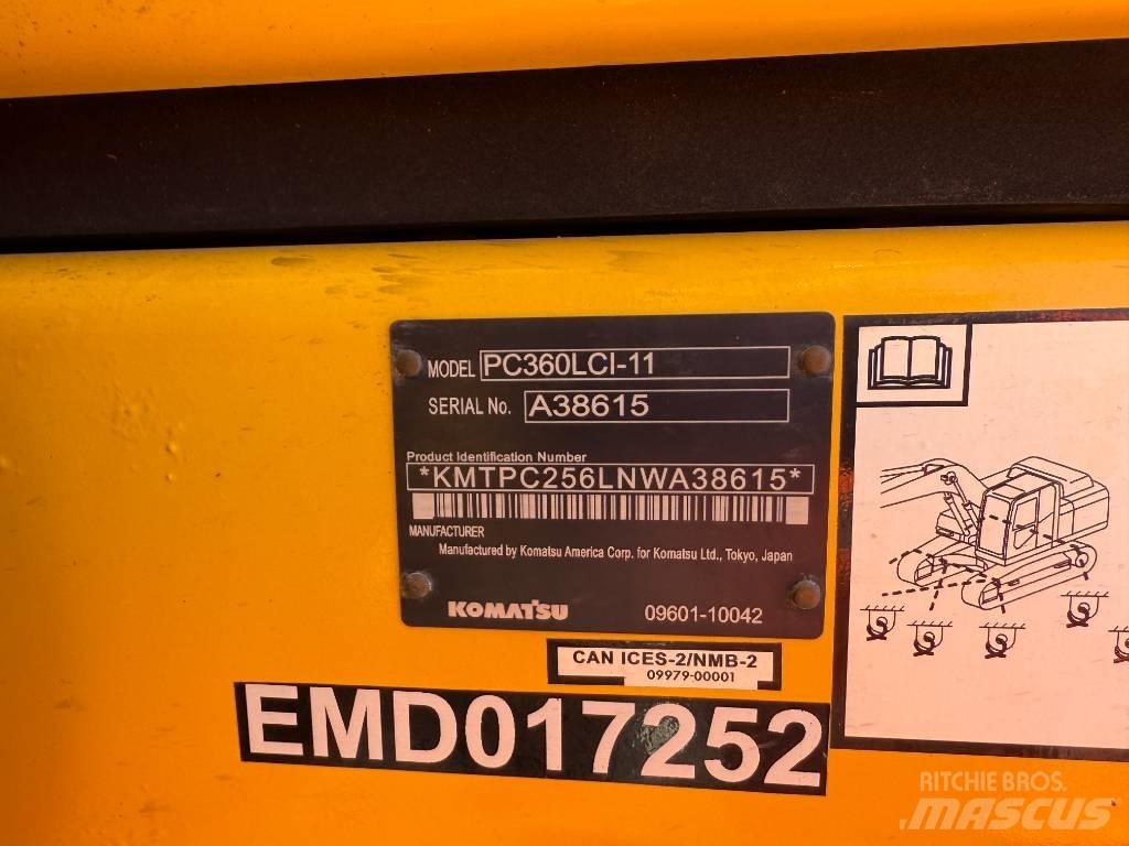 Komatsu PC360LCi-11 Гусеничные экскаваторы