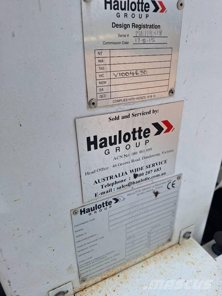 Haulotte Star 10 Компактные самоходные стреловые подъемники