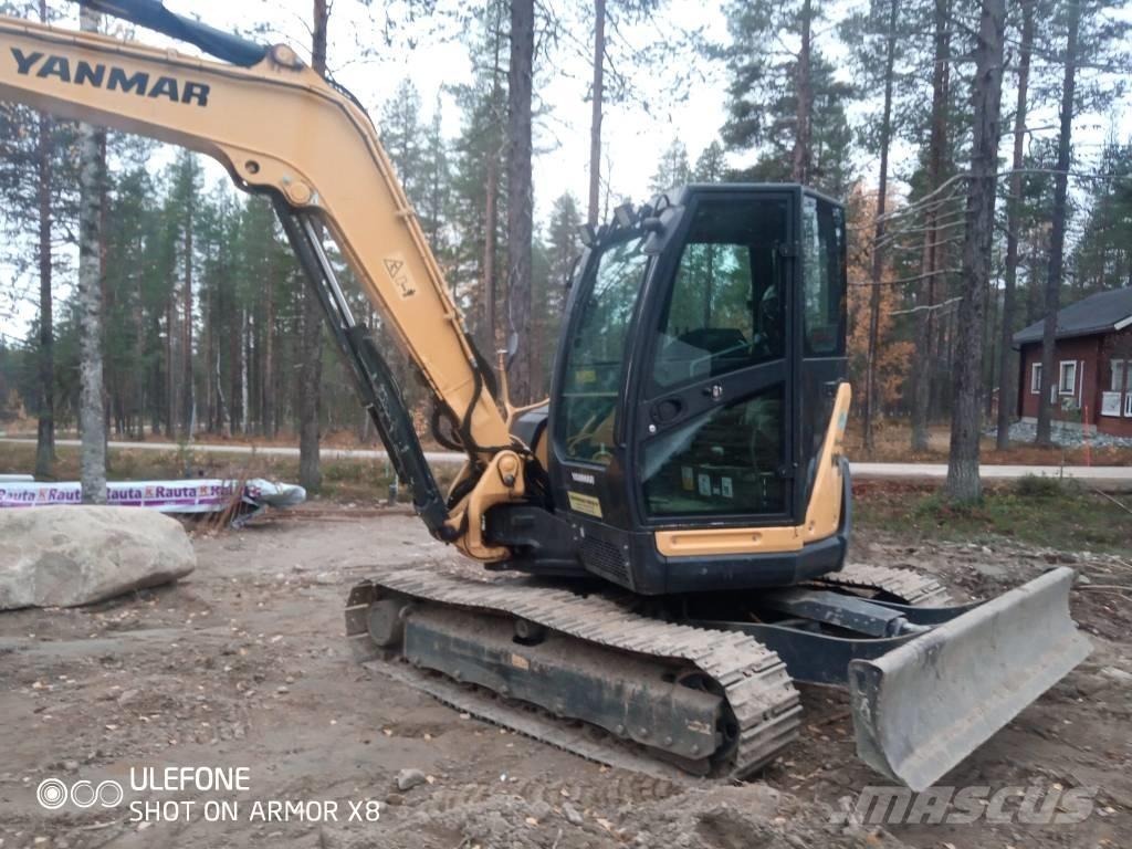 Yanmar Vio 80-1A Малые экскаваторы 7т-12т