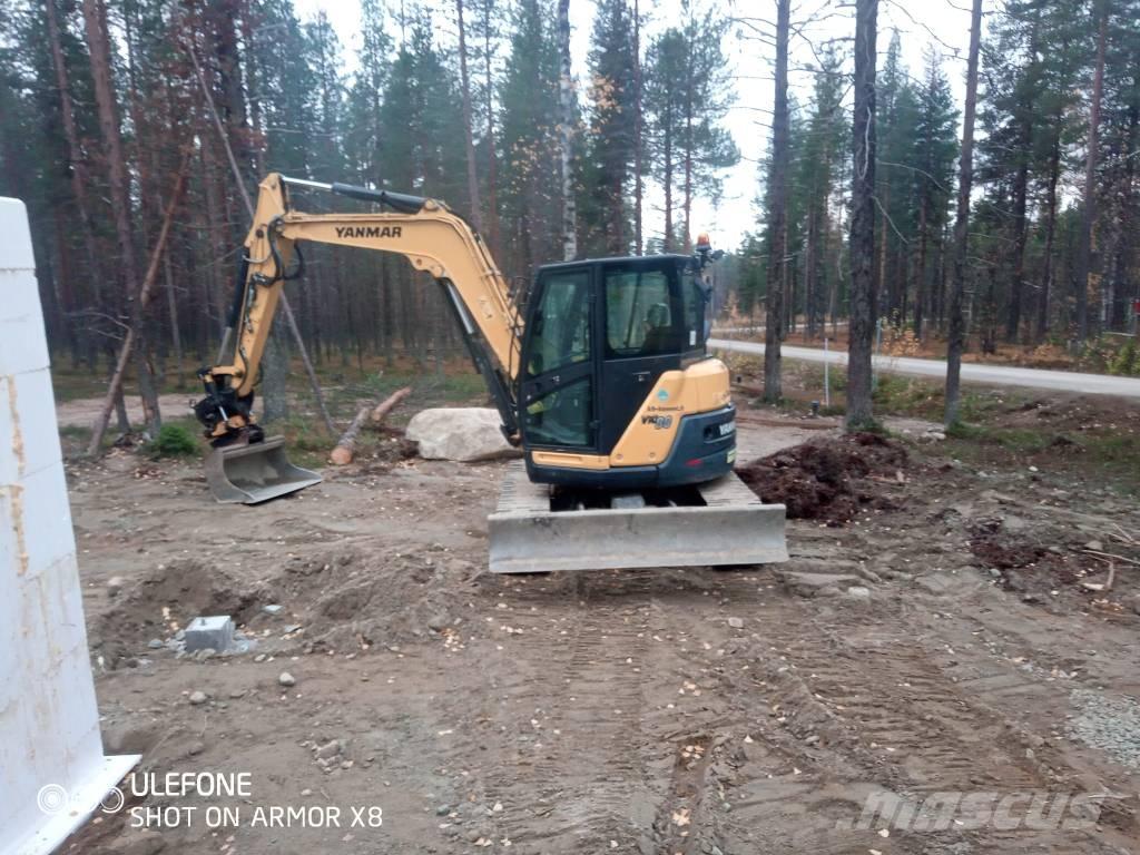 Yanmar Vio 80-1A Малые экскаваторы 7т-12т