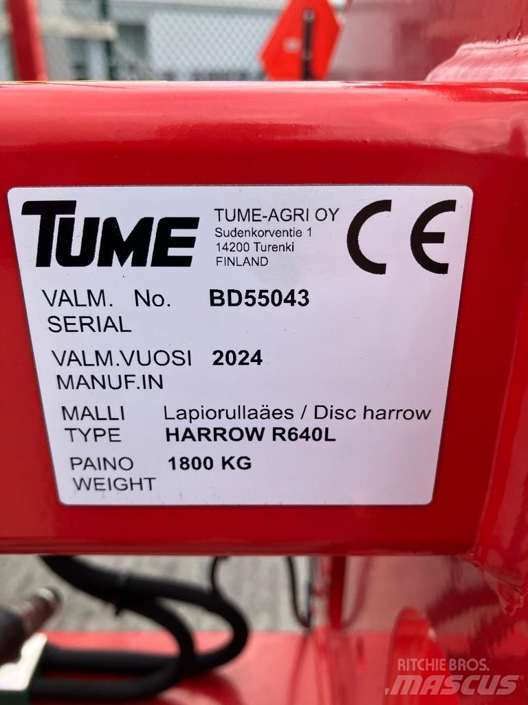 Tume Harrow R640L Пружинные бороны