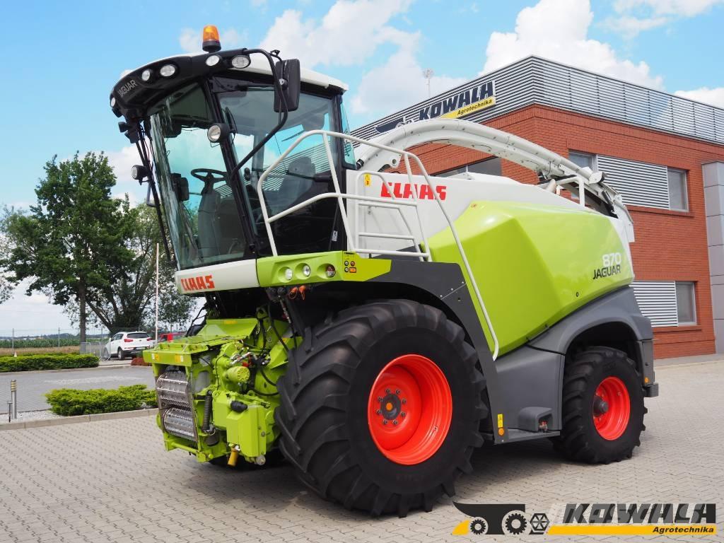 CLAAS Jaguar 870 Самоходные кормоуборочные комбайны
