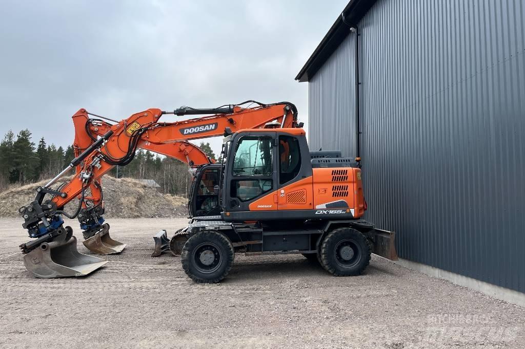 Doosan DX 165 W-5 Колёсные экскаваторы