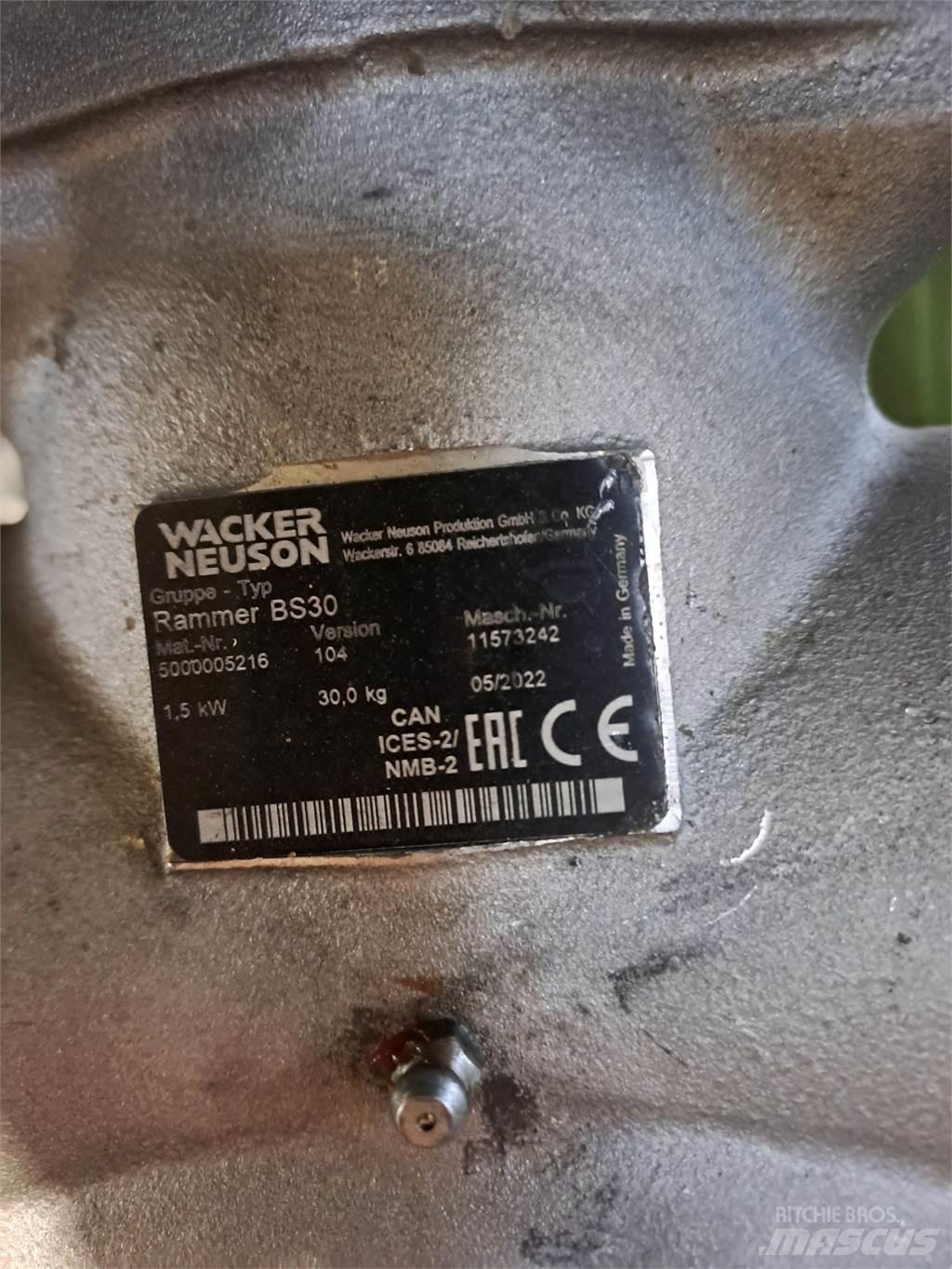 Wacker Neuson BS30 Трамбовщики