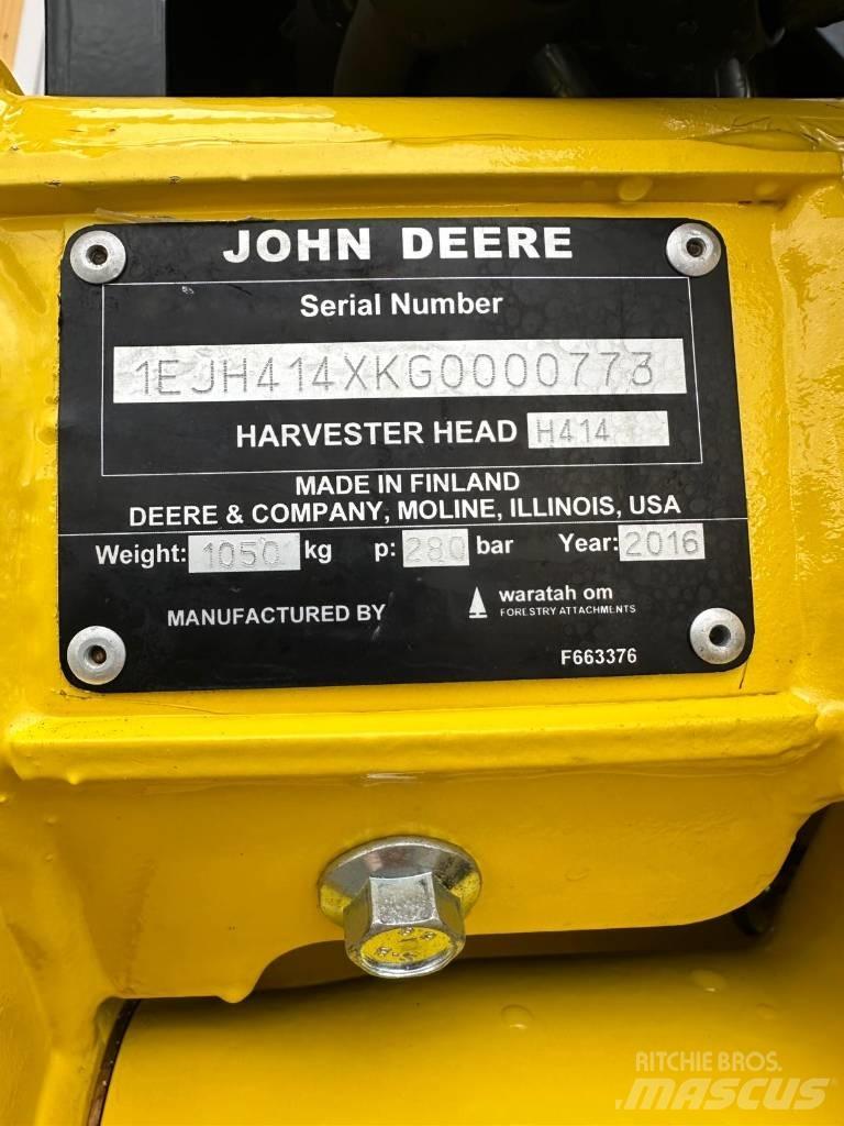 John Deere H 414 Харвестерные головки