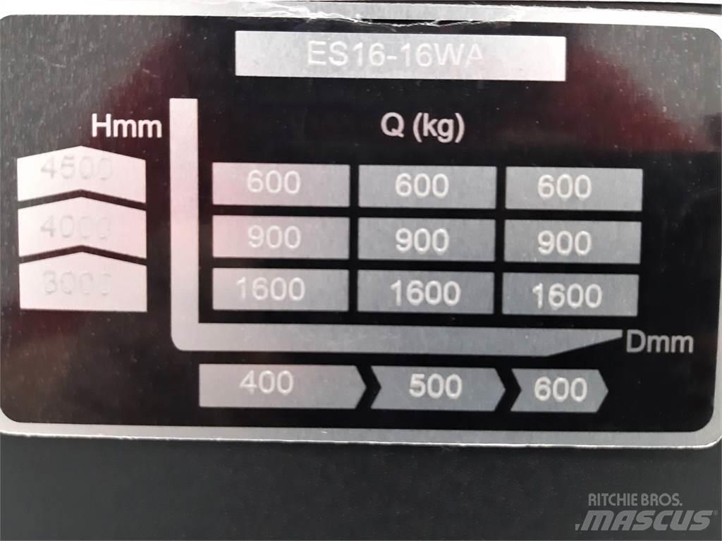  ES16 16WA 3F450 Ручные штабелёры с электроподъёмом