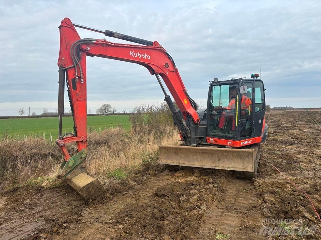 Kubota KX 80-4 Малые экскаваторы 7т-12т