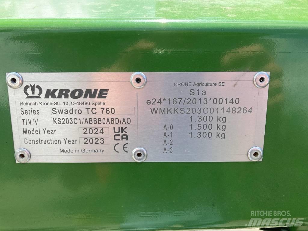 Krone Swadro TC 760 Рядковые косилки