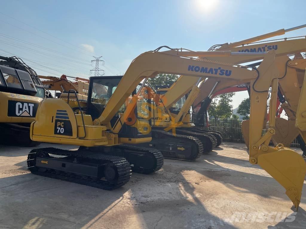 Komatsu PC 70 Мини-экскаваторы