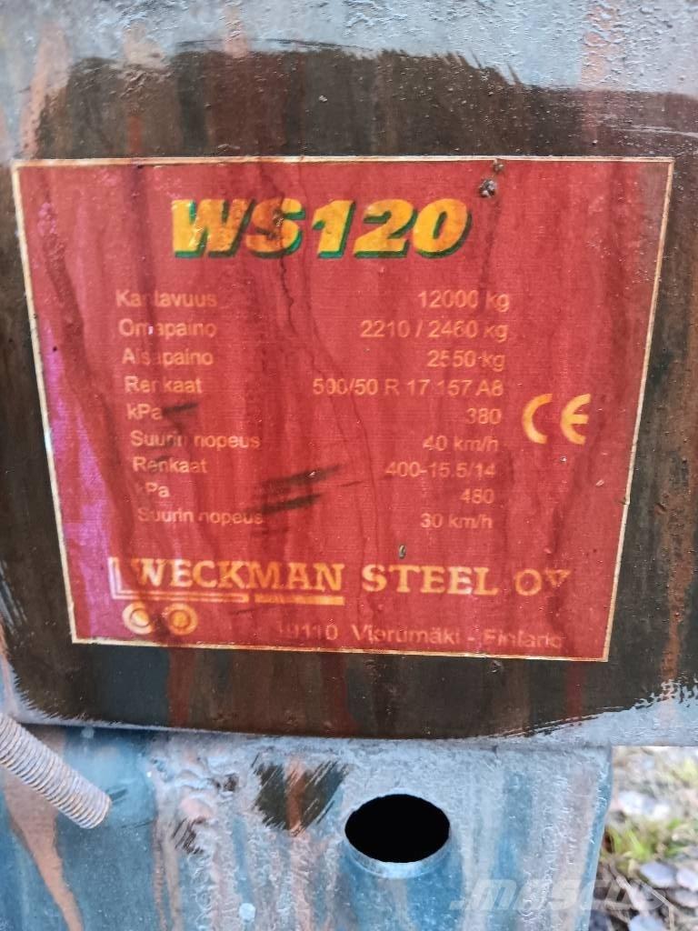 Tuhti WS 120 Обычные тракторные прицепы