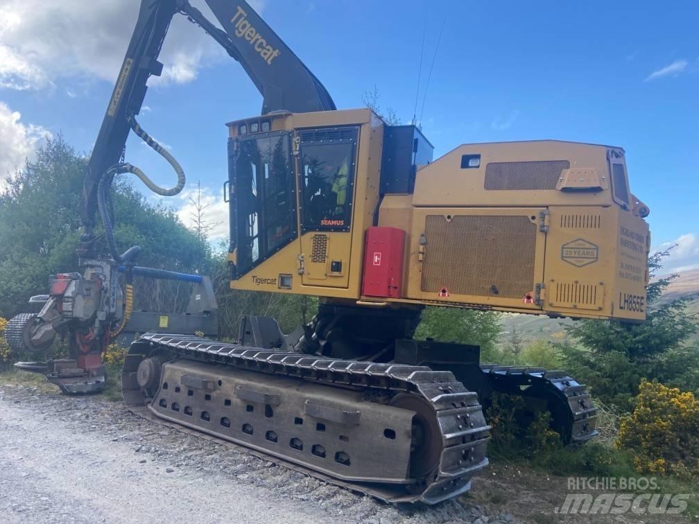 Tigercat LH855E Харвестеры