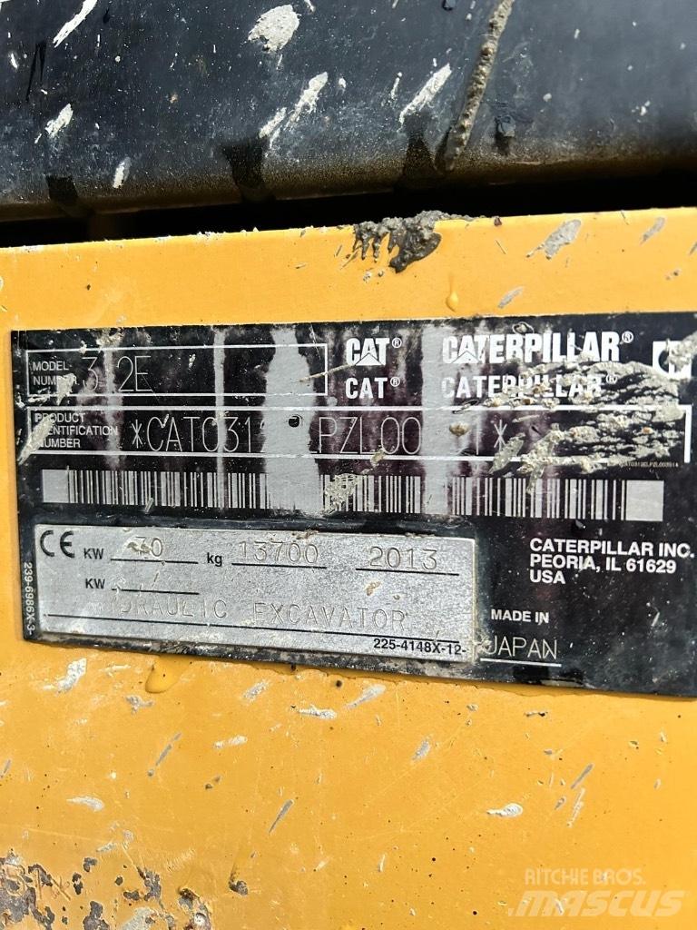 CAT 312 E Гусеничные экскаваторы