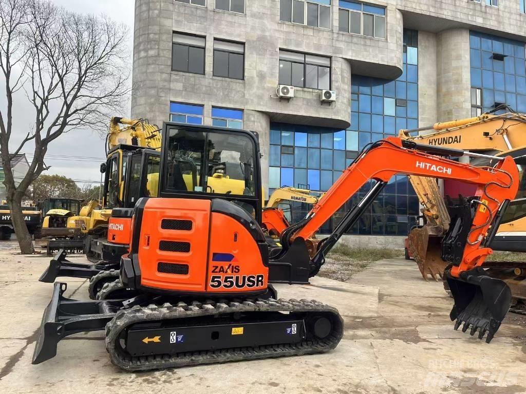 Hitachi zx55USR Мини-экскаваторы