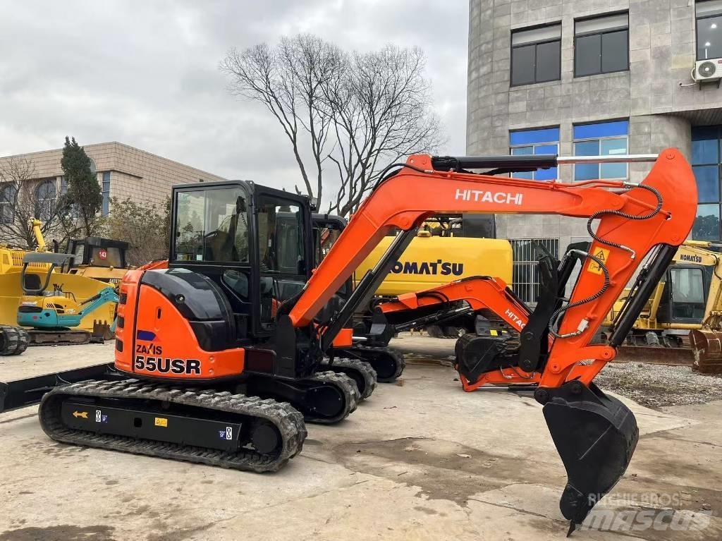 Hitachi zx55USR Мини-экскаваторы
