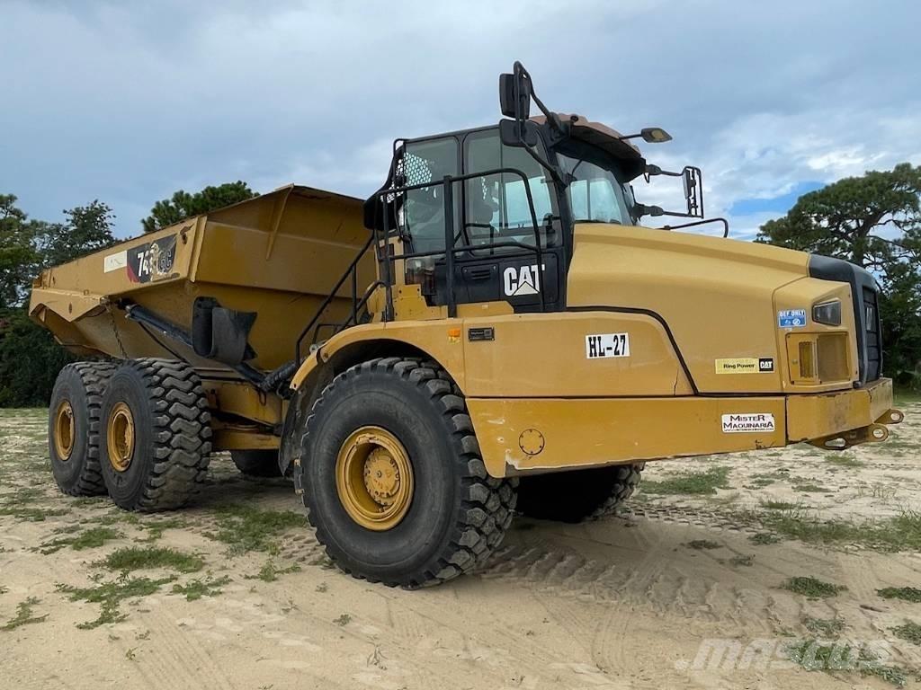 CAT 740 GC Шарнирно-сочленённые самосвалы