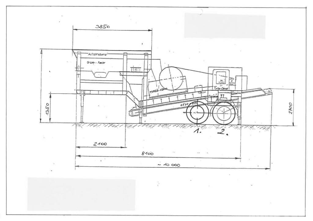  BAG TIPEX 1200 Мобильные дробилки
