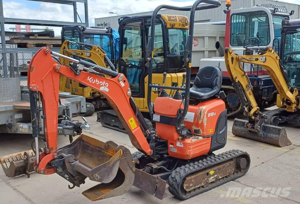 Kubota U 10-3 Мини-экскаваторы