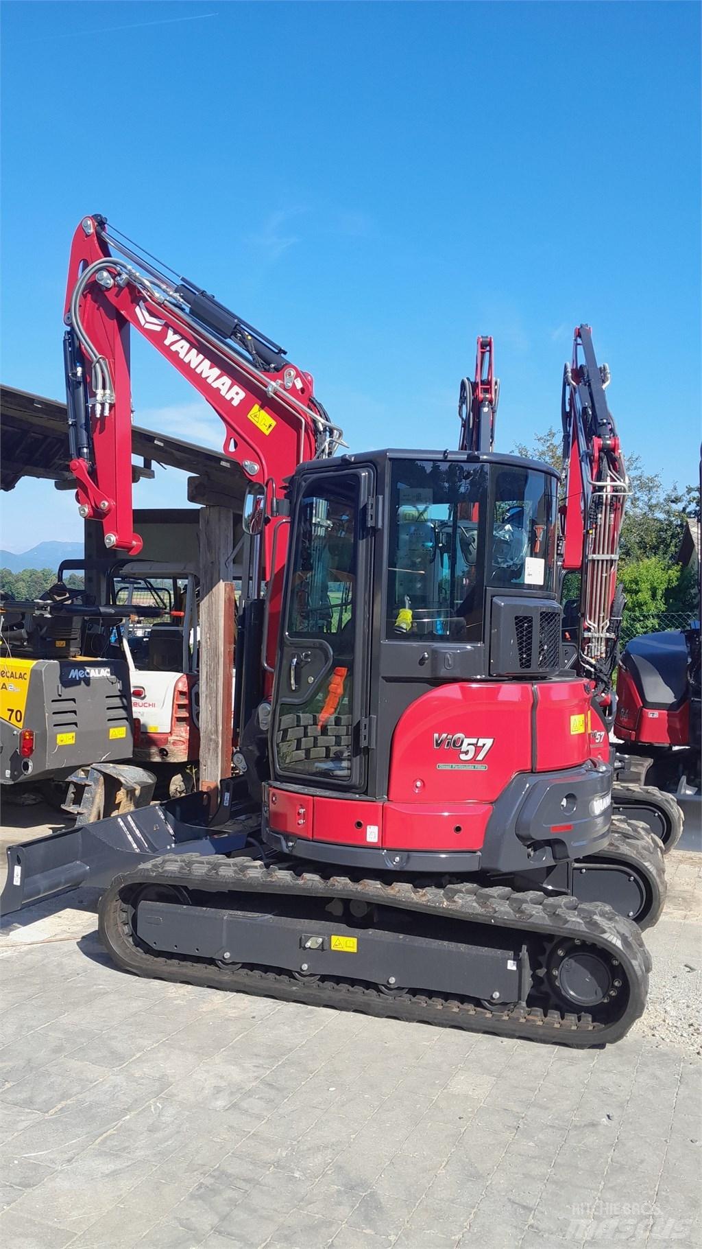 Yanmar VIO57-6B Мини-экскаваторы