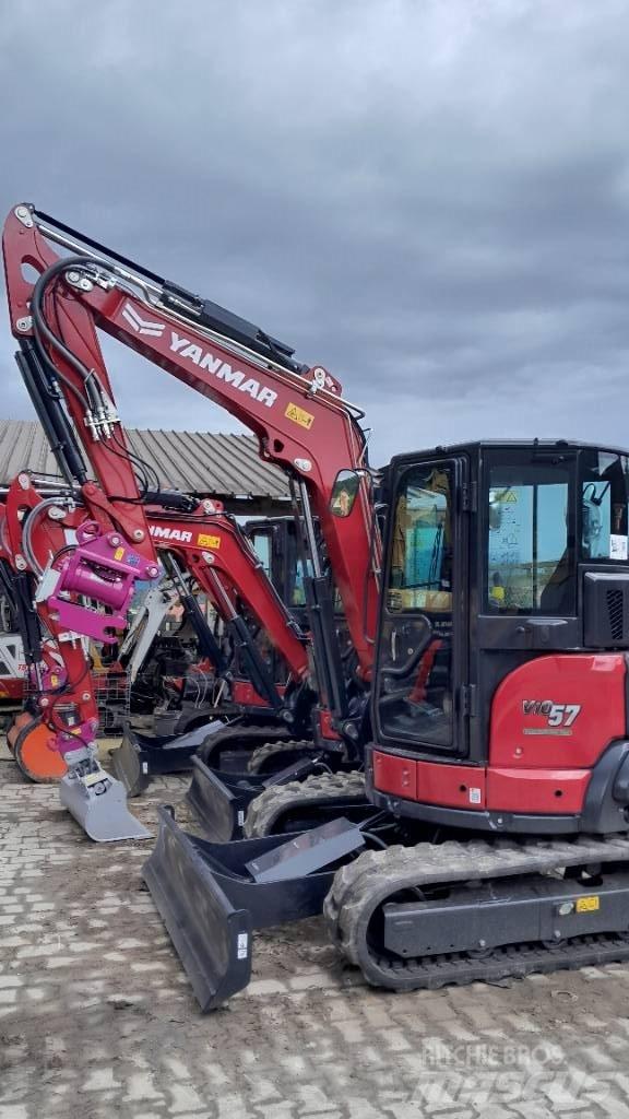 Yanmar VIO57-6B Мини-экскаваторы