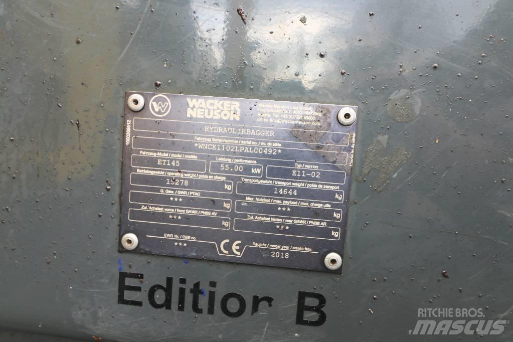 Wacker Neuson ET 145 Гусеничные экскаваторы