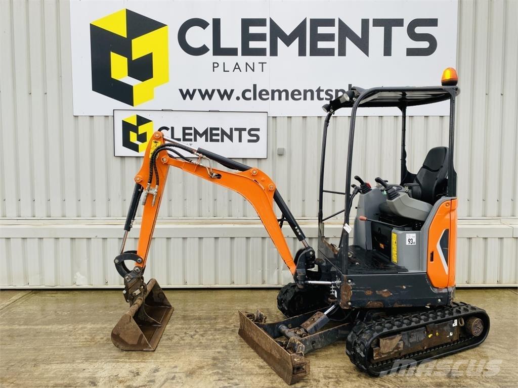 Doosan DX17Z Мини-экскаваторы