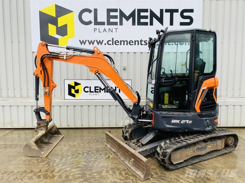 Doosan DX27Z Мини-экскаваторы