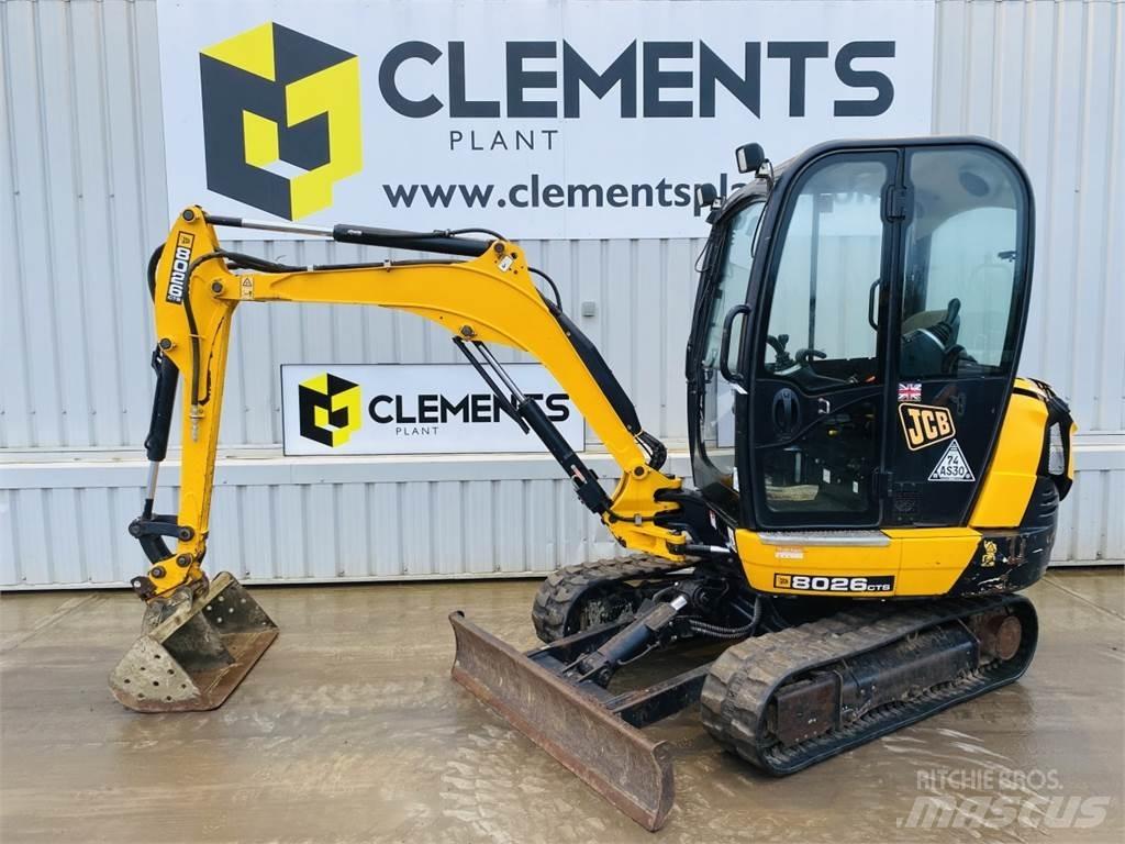 JCB 8026CTS Мини-экскаваторы
